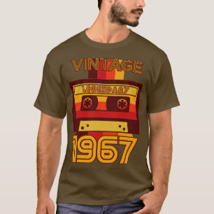 Vintage Retro 1967 Legendary Cassette Tape T-Shirt