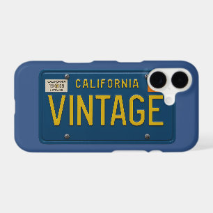 Vintage -Retro 1969 California License Plate Phone