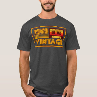 Vintage Retro 1969 Masterpiece Cassette Tape T-Shirt