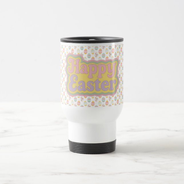 Vintage/retro 1970s Easter  Travel Mug (Center)