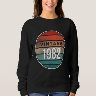 Vintage Retro 1982 40th Birthday Party Sweatshirt