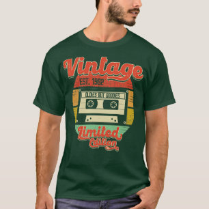Vintage Retro 1982 Cassette Tape Oldies But Goodie T-Shirt