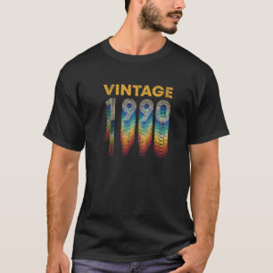 Vintage Retro 1990 30 Years Old 30Th Birthday Gift T-Shirt