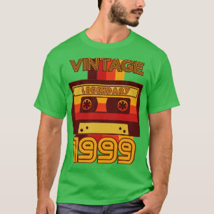 Vintage Retro 1999 Legendary Cassette Tape T-Shirt