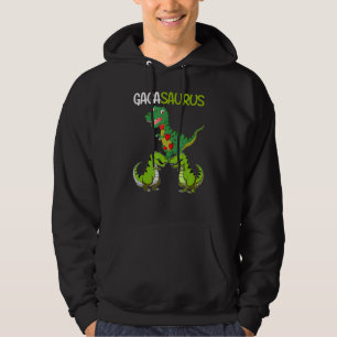Vintage Retro 2 Kids Gagasaurus Dinosaur Hoodie