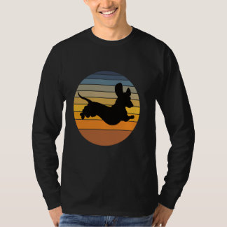 Vintage Retro 60s 70s 80s 90s Dachshund Wiener Dog T-Shirt