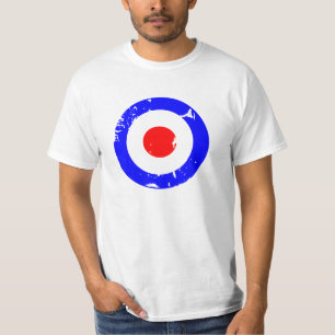 Vintage Retro Aged Mod Target T-Shirt