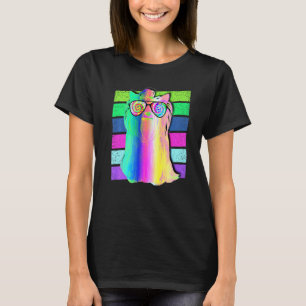 Vintage Retro Artist Design Yorkshire Terrier Dog T-Shirt