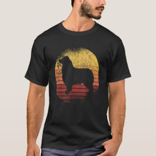 Vintage Retro Australian Shepherd Aussie Dog T-Shirt