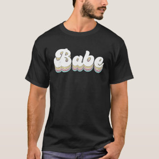 Vintage Retro Babe Bridal Bachelorette Party Match T-Shirt