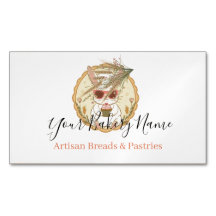 Vintage Retro Bakery Business Card