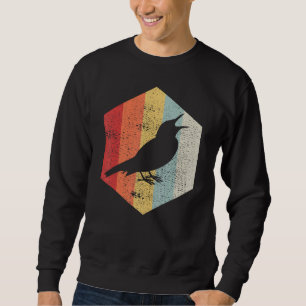 Vintage Retro Baltimore Oriole Silhouette Sweatshirt