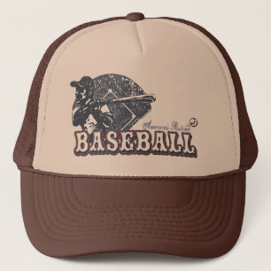 Vintage Retro Baseball Gear by Mudge Studios Trucker Hat