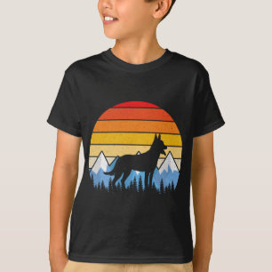 Vintage Retro Belgian Malinois Belgian Malinois T-Shirt