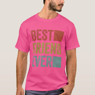 Vintage Retro Best Friendsee Best Friend Ever vint T-Shirt