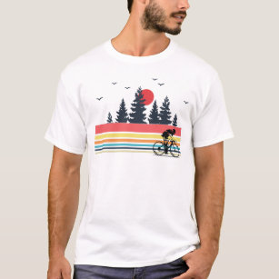 Vintage Retro Bicycle Cycling Mountain Bike Gifts T-Shirt