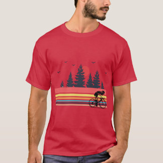 Vintage Retro Bicycle Cycling Mountain Bike Outr C T-Shirt