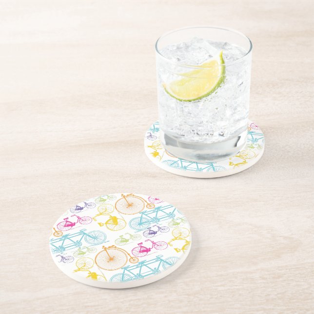 Vintage Retro Bicycle Lost the Training Wheels Coaster (Side)