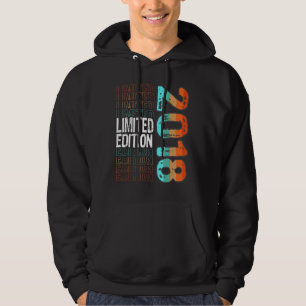 Vintage Retro Birth Year 2018 Hoodie