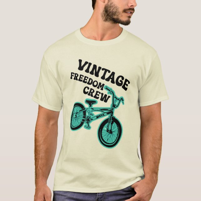 Vintage Retro BMX T-Shirt (Front)