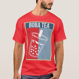 Vintage Retro Boba Tea Bubble Premium  T-Shirt