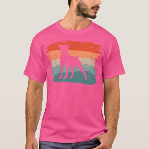 Vintage Retro Boxer Boxers Dog Lover T-Shirt