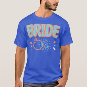 Vintage Retro Bride Bachelorette Party Matching 52 T-Shirt
