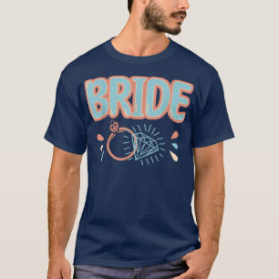 Vintage Retro Bride Bachelorette Party Matching T- T-Shirt