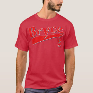 Vintage Retro Bryce Baseball T-Shirt