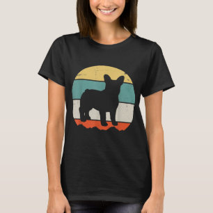 Vintage Retro Bulldog Gift For Dog Dad Dog Mum T-Shirt
