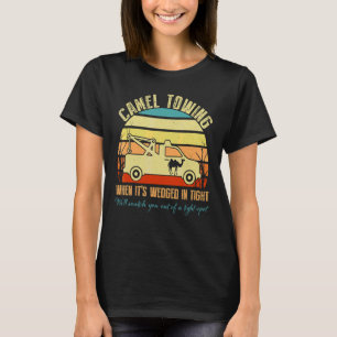 Vintage Retro Camel Towing Services Camel Trucking T-Shirt