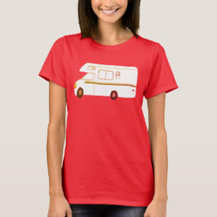 Vintage Retro Camper Motorhome RV T-Shirt