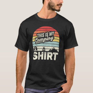 Vintage Retro Camper This Is My Camping T-Shirt
