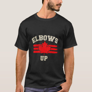 Vintage Retro Canadian Maple Leaf Canada Flag T-Shirt