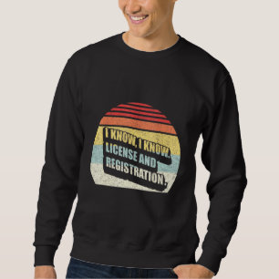 Vintage Retro Car Racing Motorcycle Enthusiast Sweatshirt