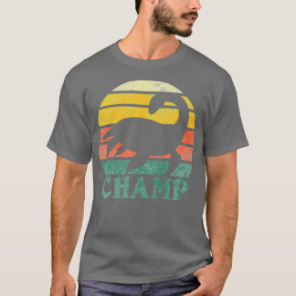 Vintage Retro Champ Lake Champlain Monster Graphic T-Shirt