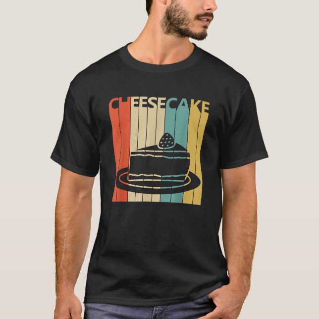 Vintage Retro Cheesecake   T-Shirt (Front)
