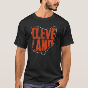 Vintage Retro Cleveland Ohio Souvenir for Boys Gir T-Shirt