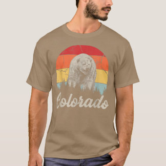 Vintage Retro Co Colorado Wildlife Bear Adventure T-Shirt