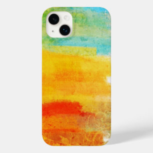 Vintage retro colourful   Abstract Painting Case-Mate iPhone 14 Plus Case