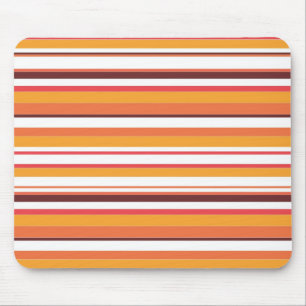 Vintage Retro Colourful Stripes Art #8 Mouse Mat