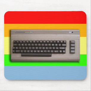 Vintage Retro Computer Keyboard ? Mouse Mat