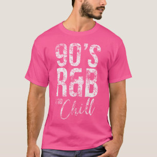 Vintage Retro Cool I Love 90'S Rb Chill Rb Music T-Shirt