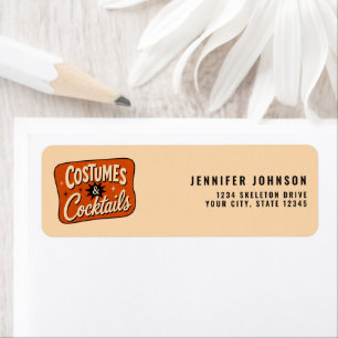 Vintage Retro Costumes & Cocktails Halloween Party
