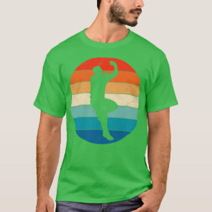 Vintage Retro Cricket Bowler T-Shirt