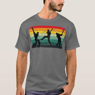 Vintage Retro Cricket Summer Cricket English Retro T-Shirt