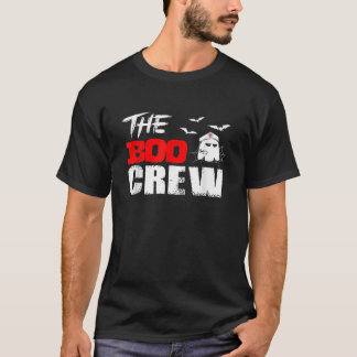 Vintage Retro Cute Boo Boo Crew Nurse Halloween  T-Shirt