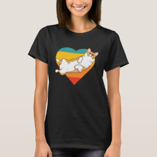 Vintage Retro Cute Corgi    3 T-Shirt