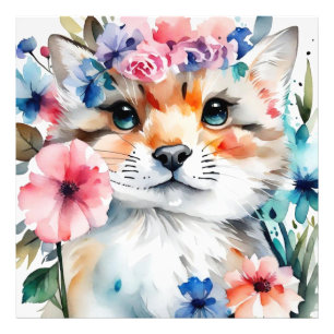 Vintage retro cute design for kids photo print