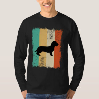 Vintage Retro Dachshund Wirehaired T-Shirt